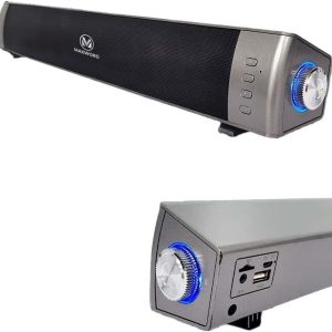 Maxword SLC-40USB-BT Şarjlı Soundbar 40 Watt Bluetooth USB Şarjlı (46x7x6 cm)