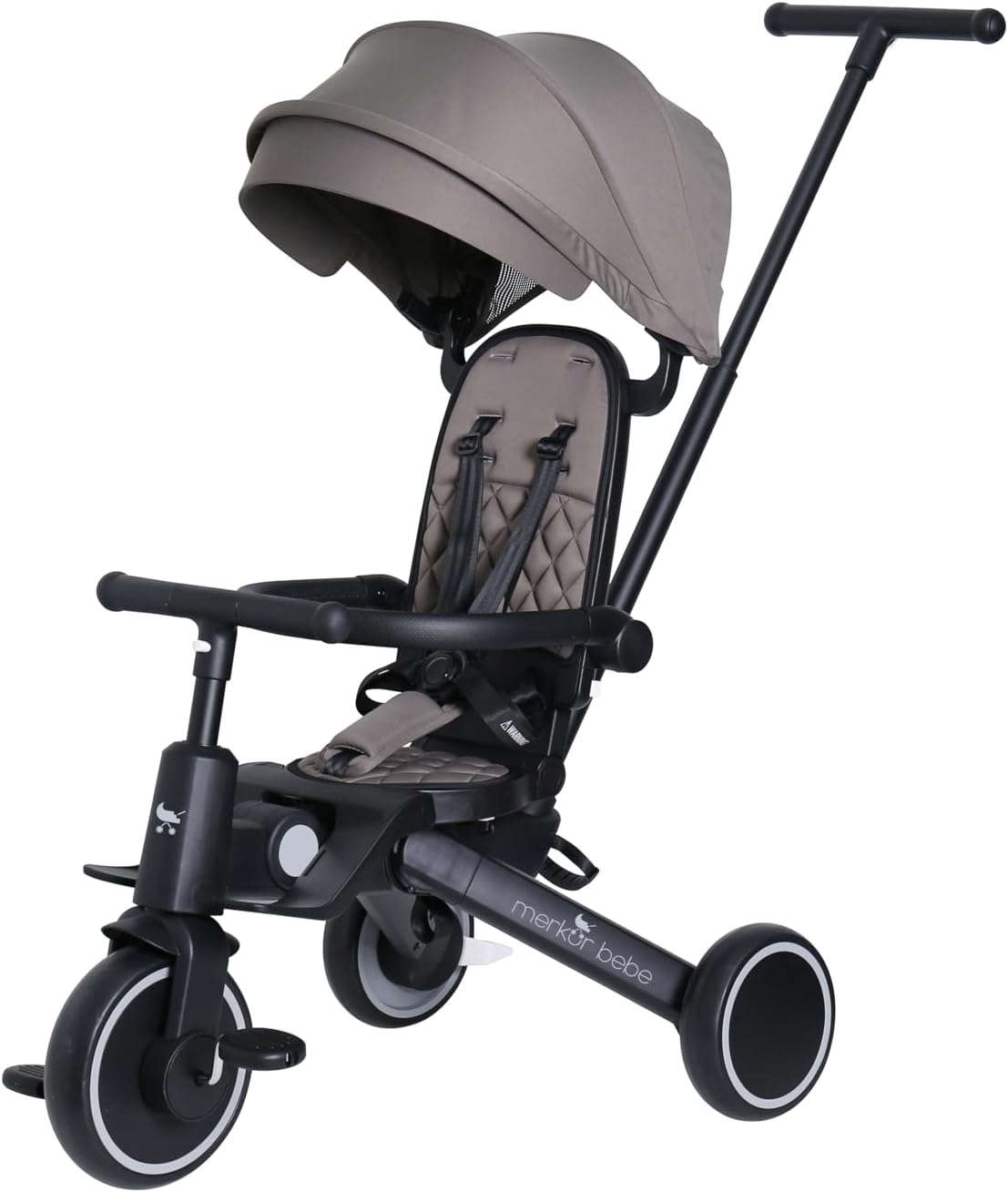 Merkür Bebe Hawk Üç Tekerlekli Bebek ve Çocuk Bisikleti Yeşil