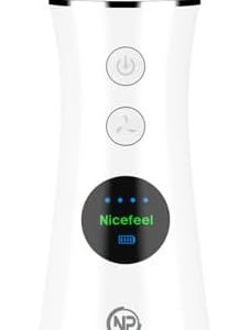 NPO Nicefeel FC1596 Taşınabilir,Şarjlı,Masajlı,Diş Teli/Protez Bakım Profesyonel Ağız Duşu (Beyaz)