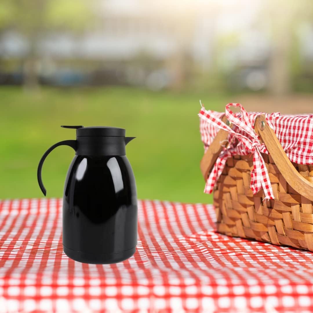 Porland Top Model Siyah Termos 1500cc - Görsel 3