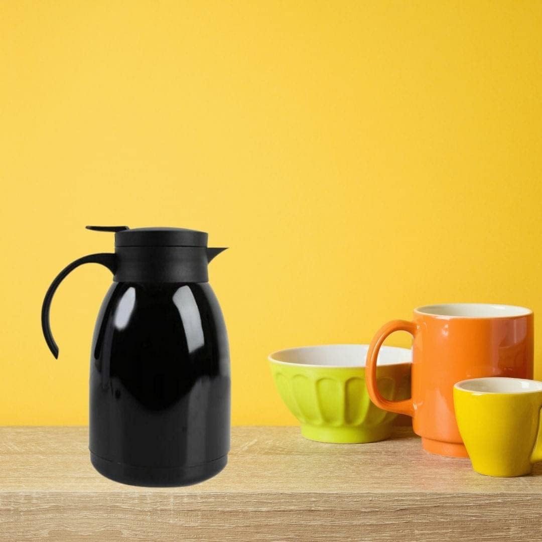 Porland Top Model Siyah Termos 1500cc - Görsel 4