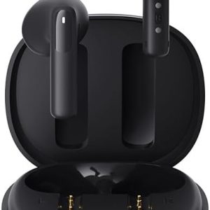 QCY Ailybuds E20 ANC Bluetooth Kulaklık AI 6 Mikrofon IPX4 Siyah