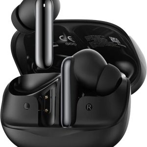 QCY Melobuds N50 Anc Ht12 6 Mikrofonlu Bluetooth 5.4 Kulaklık Siyah