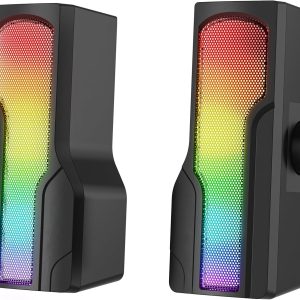 Rampage Arty X13 2.0 Bluetooth'lu Rms 3W*2 RGB Işıklı Multimedia Usb 5V 45dB Gaming Oyuncu Speaker