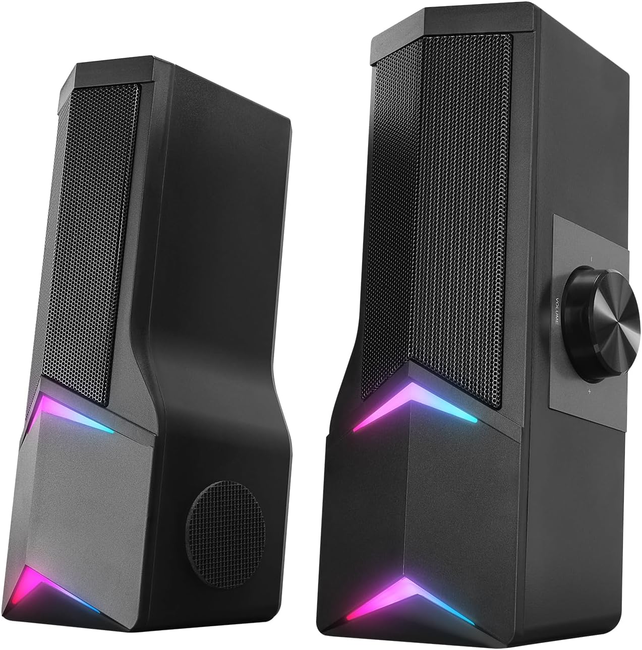 Rampage Elegant X10 2.0 Bluetooth'lu Rms 3W*2 RGB Işıklı Multimedia Usb 5V 45dB Gaming Oyuncu Speaker