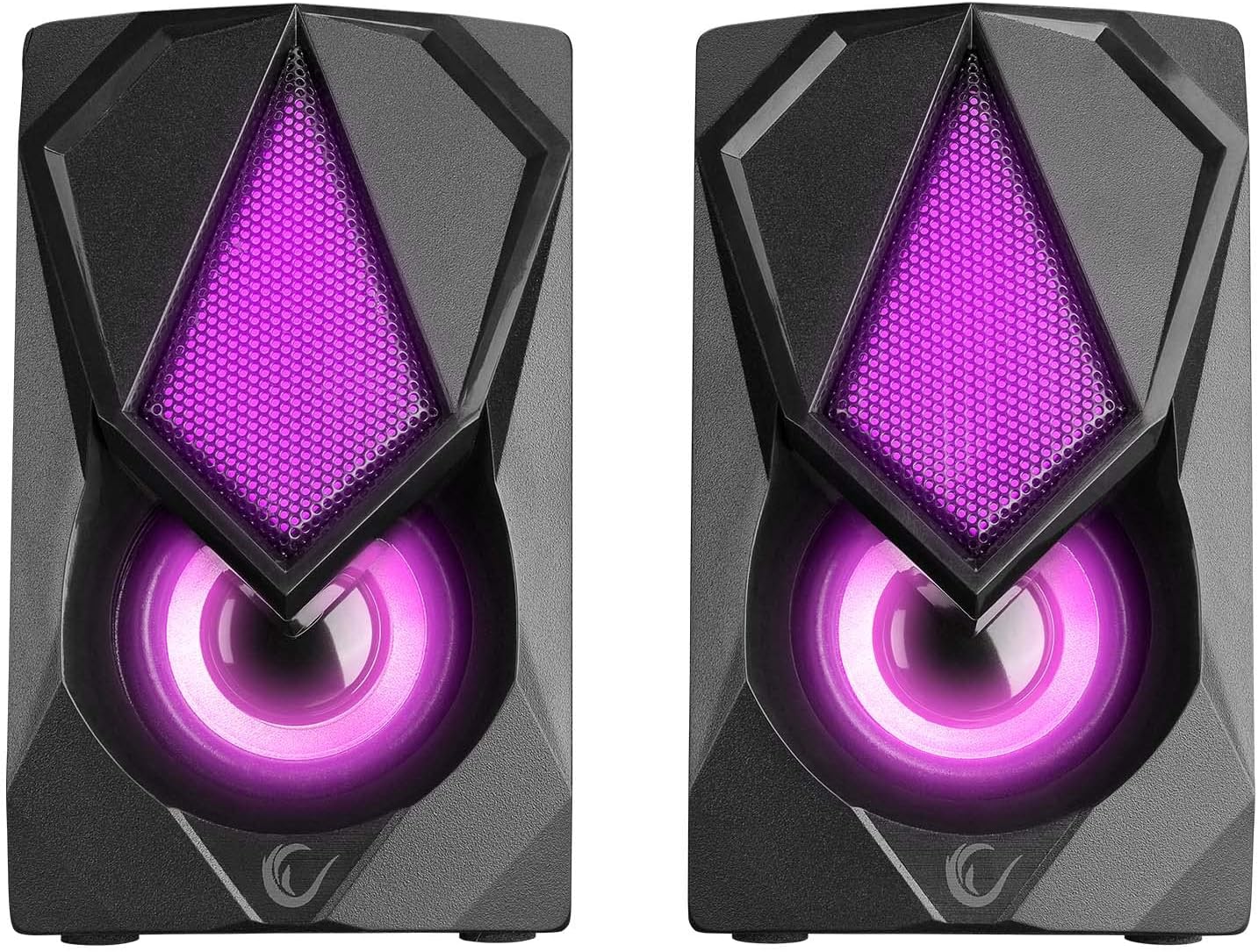 Rampage RMS-G19 2.0 5 Watt LED Işıklı Siyah Multimedia Speaker