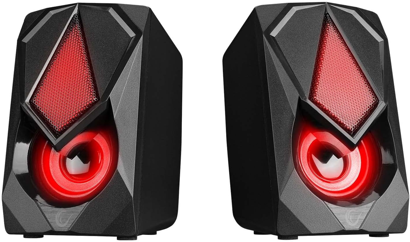 Rampage RMS-G19 2.0 5 Watt LED Işıklı Siyah Multimedia Speaker - Görsel 2