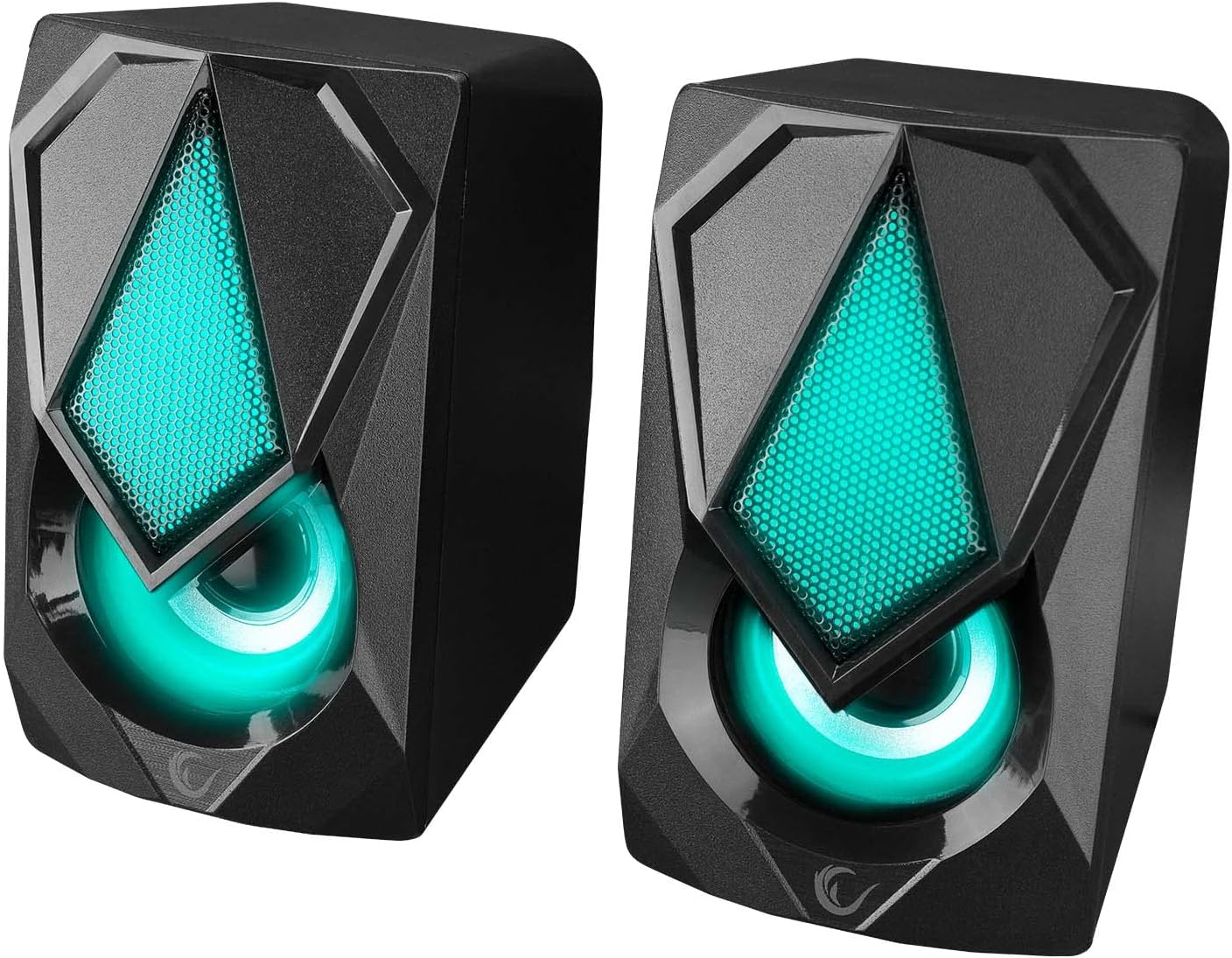 Rampage RMS-G19 2.0 5 Watt LED Işıklı Siyah Multimedia Speaker - Görsel 3