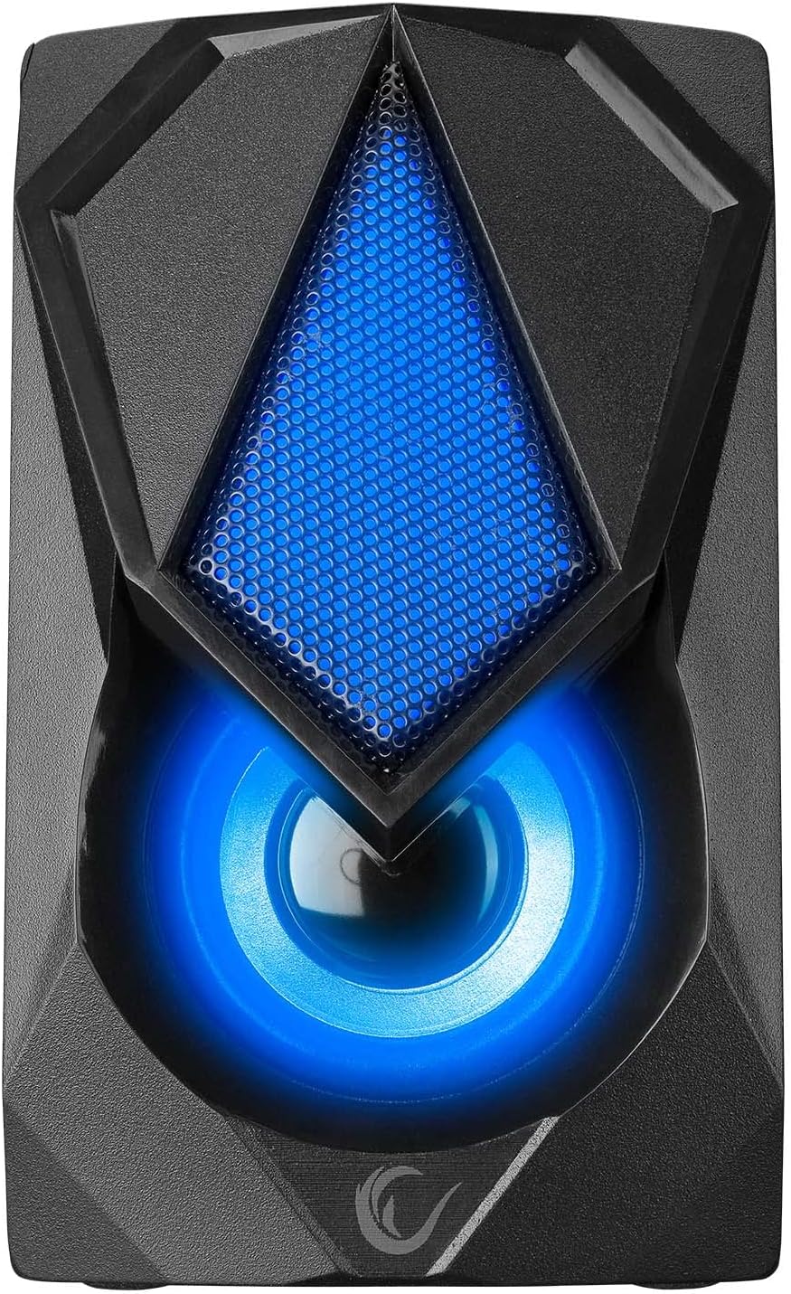 Rampage RMS-G19 2.0 5 Watt LED Işıklı Siyah Multimedia Speaker - Görsel 4