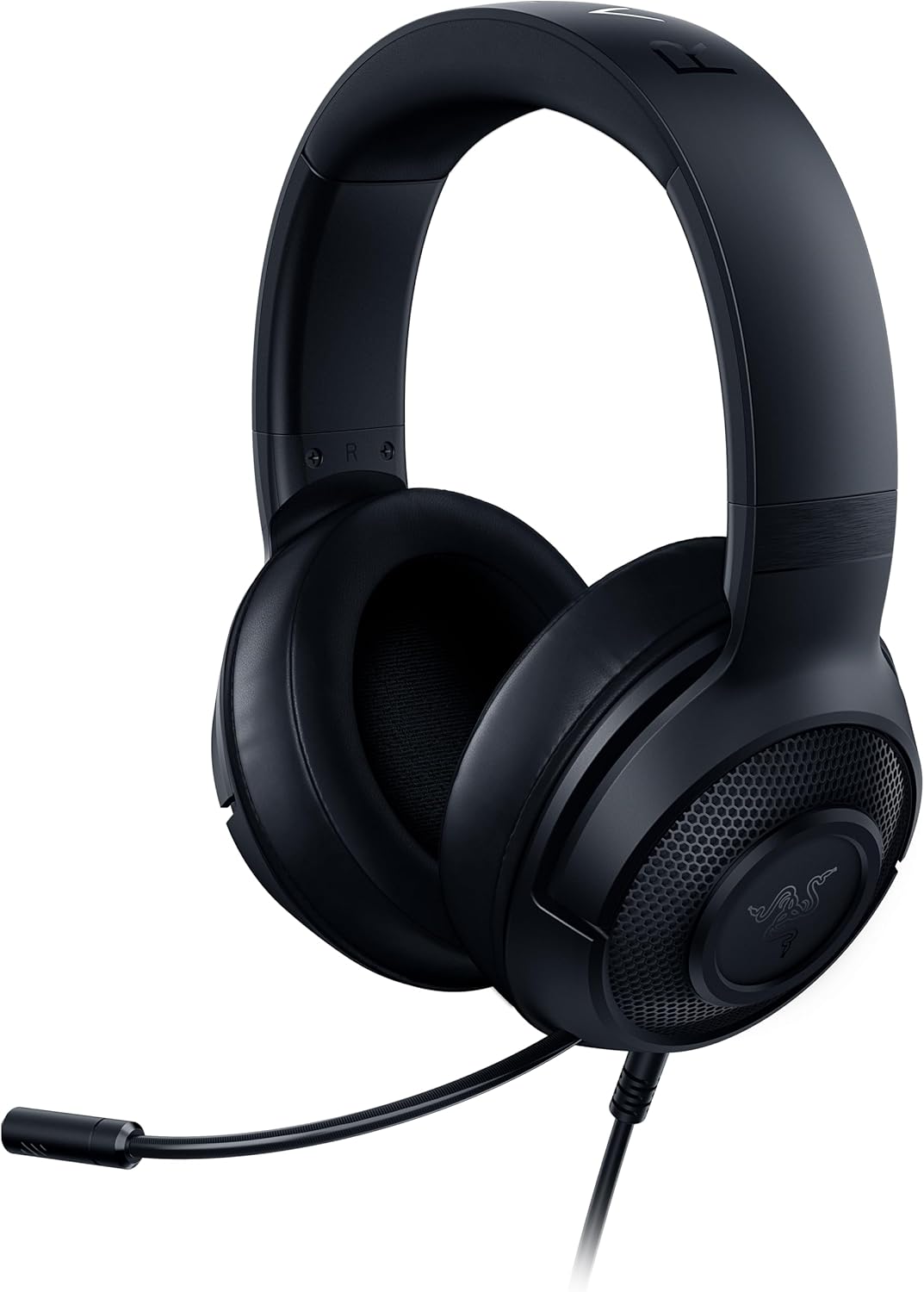 Razer Kraken X Lite - Ultra Hafif Oyun Kulaklığı Surround Ses - Hafif Alüminyum Çerçeve - Bükülebilir Kardioid Mikrofon - PC, PS4, PS5, Switch, Xbox Serisi, Mobil - Siyah