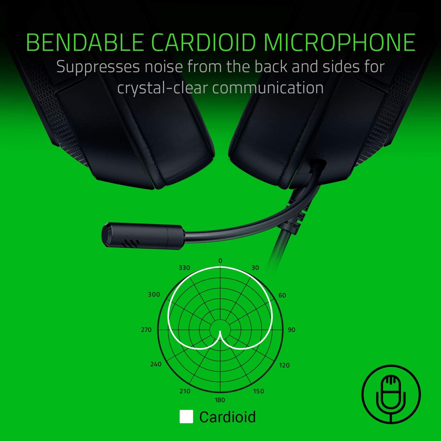 Razer Kraken X Lite - Ultra Hafif Oyun Kulaklığı Surround Ses - Hafif Alüminyum Çerçeve - Bükülebilir Kardioid Mikrofon - PC, PS4, PS5, Switch, Xbox Serisi, Mobil - Siyah - Görsel 4