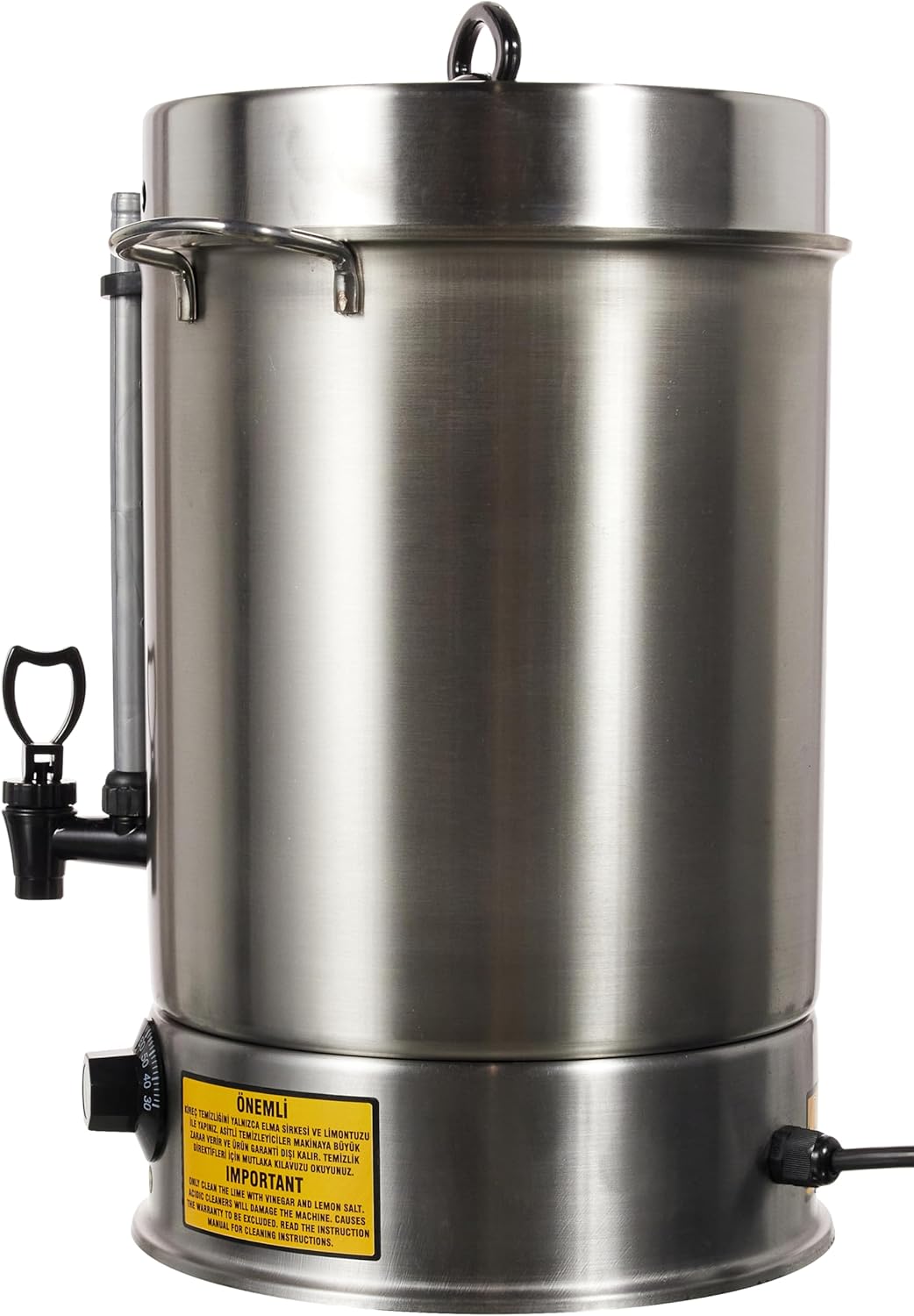 Remta R13 Standart Çay Makinesi, 120 Bardak, Gümüş Rengi, 2000 W, Paslanmaz Çelik Tüp Rezistans - Görsel 3