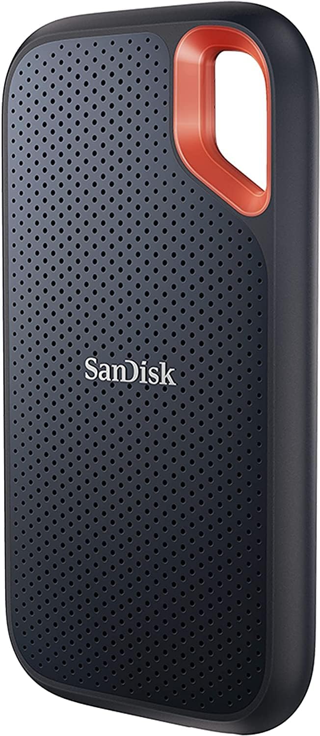 SanDisk Extreme 4TB Taşınabilir NVMe SSD, USB-C, 1050 MB/sn'ye Kadar, Güçlendirilmiş ve Suya Dayanıklı
