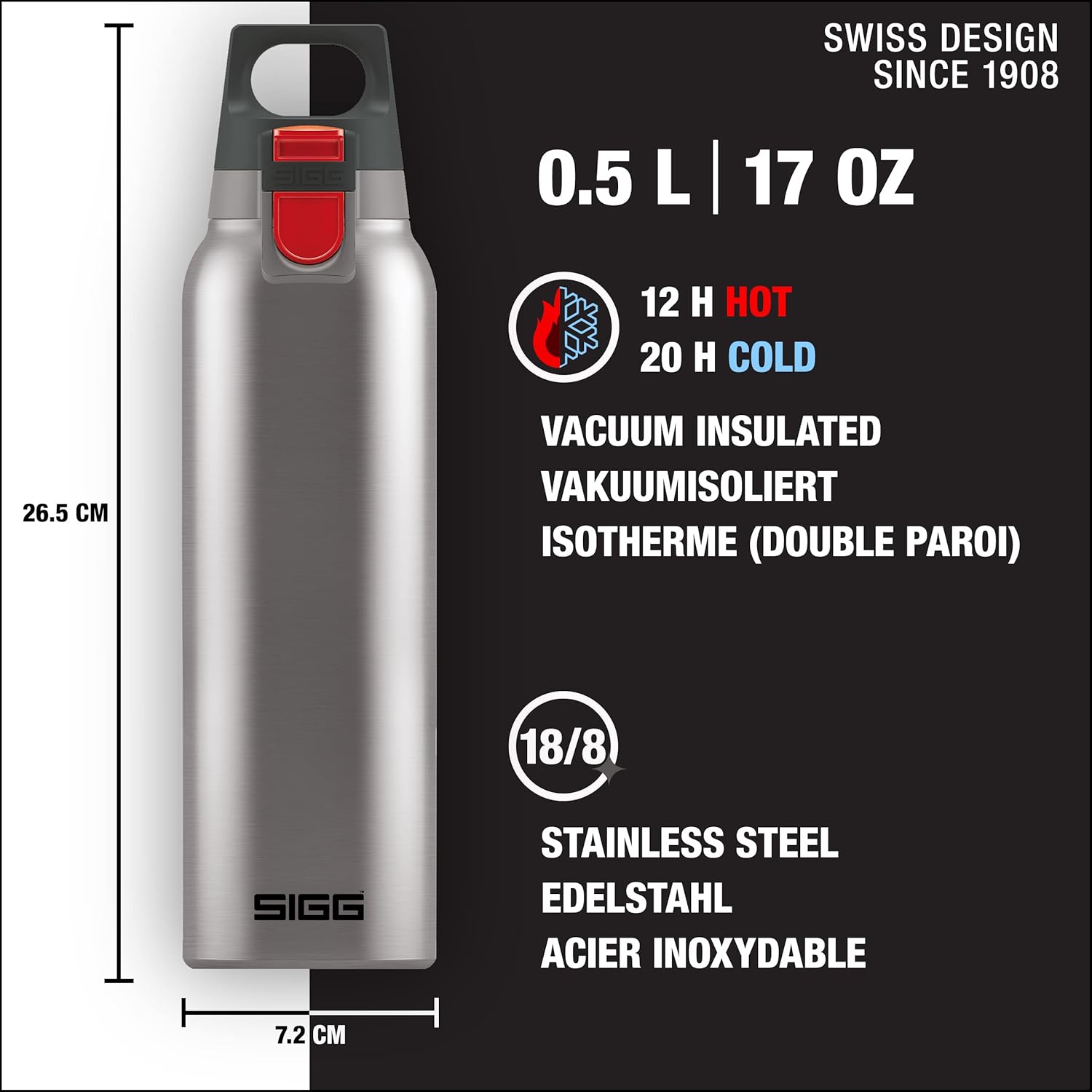 Sigg Üniseks Yetişkin 8581.80 Termos - Görsel 2
