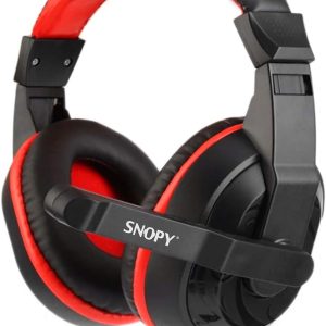 Snopy SN-633 X-BLOOM Siyah/kırmızı Kulak Üstü Gaming Oyuncu Mikrofonlu Kulaklık