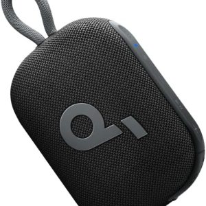 Soundcore by Anker, Select 4 Go, 20 Saat Ultra oynatma süresi, 5W Güçlü Ses, IP67 Tam Koruma ve Yüzerlik, Hafiflik ve kayış tasarım, Her yere taşıması kolay, Kablosuz Stereo Eşleştirme (TWS), Siyah