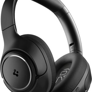 Spigen Audio Kulak Üstü P10 Bluetooth Kablosuz Kulaklık - ANC Pro Aktif Gürültü Engelleme + ENC 5 Mikrofon - 40mm Titanyum Sürücü - 60 Saat Pil - iOS & Android EQ App Şeffaf & Gaming Mod - ASD09691