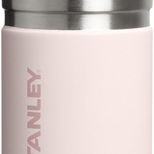 Stanley GO Quick Flip Paslanmaz Çelik Termos, Pembe Kuvars (Rose Quartz), 0.47 Litre