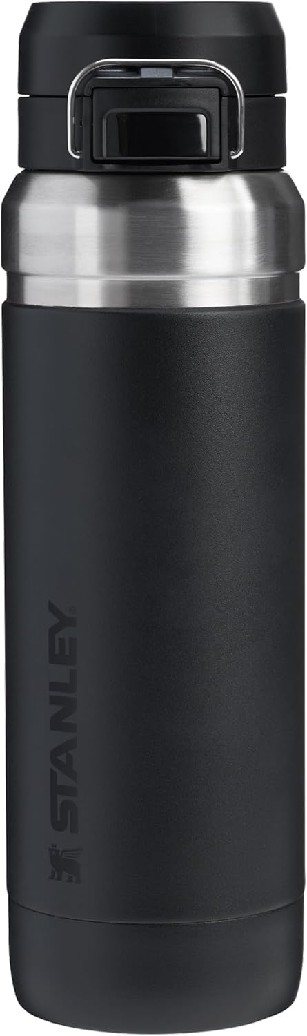 Stanley GO Quick Flip Paslanmaz Çelik Termos, Siyah, 1.06 Litre