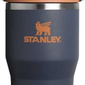 Stanley IceFlow Flip Straw Tumbler Pipetli Termos Bardak, Lacivert (Twilight), 0.60 Litre