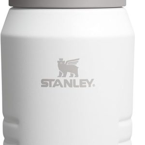 Stanley IceFlow Flip Straw Tumbler Pipetli Termos Matara, Beyaz (Frost), 1.9 Litre