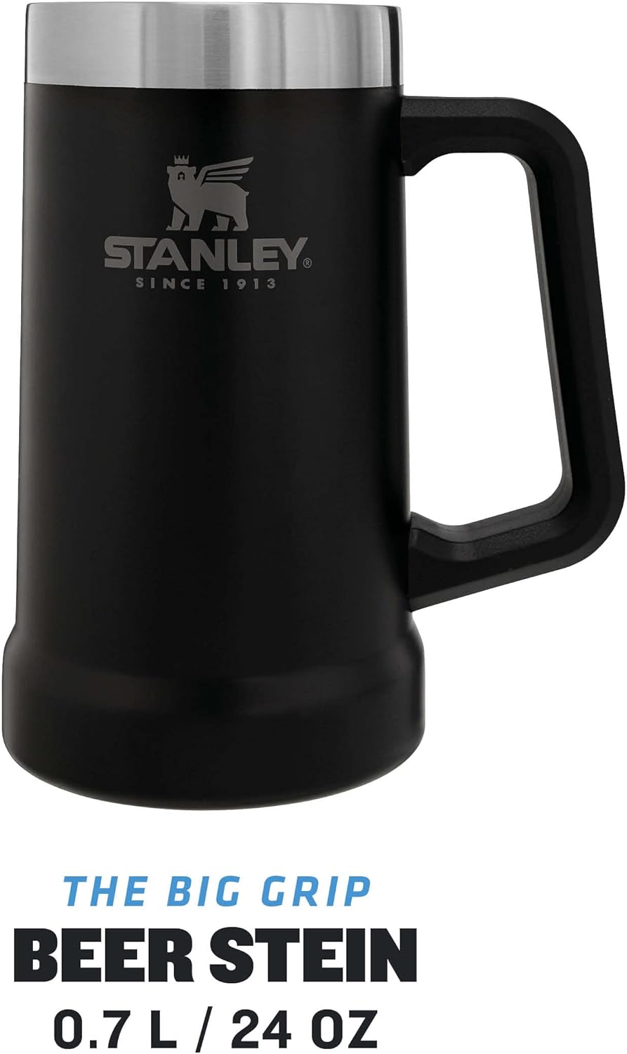 Stanley Vacuum Stein Vakumlu Termos Bardak, Mat Siyah, 0.7 Litre - Görsel 3