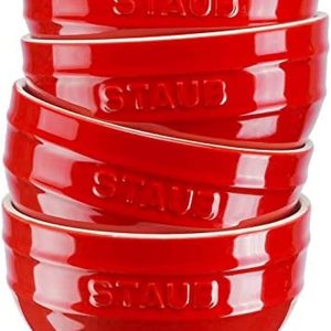 Staub, Kase 14 cm Set, 4'lü, Yuvarlak, Ceramic By Staub