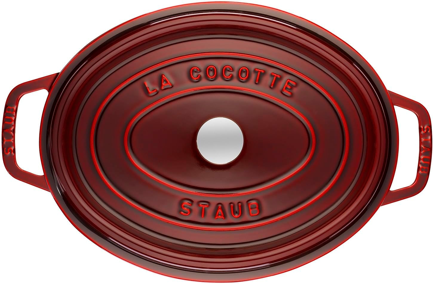 Staub La Cocotte Döküm Tencere, Döküm Demir, Bordo - Görsel 3