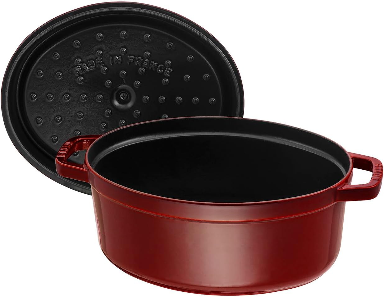 Staub La Cocotte Döküm Tencere, Döküm Demir, Bordo - Görsel 4