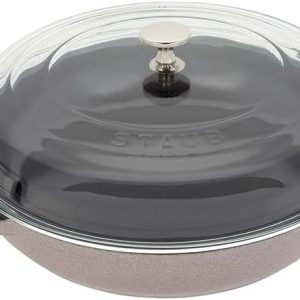 Staub Sote Tenceresi Cam Kapaklı, 30 cm, Kiraz Çiçeği