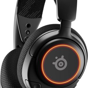 SteelSeries Arctis Nova 3 Multi-Platform Gaming Kulaklık, Hi-Fi Sürücüler, 360 derece Uzamsal Ses, RGB Işıklar, Gen2 Clearcast Mikrofon Standart