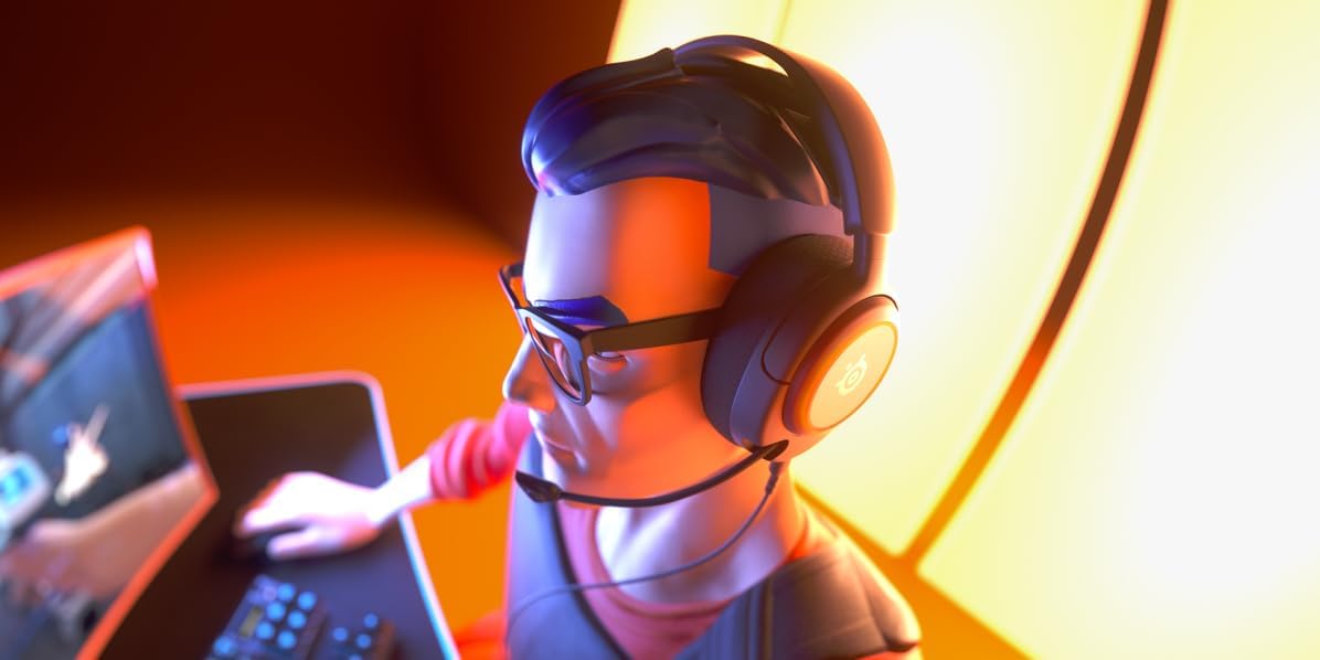 SteelSeries Arctis Nova 3 Multi-Platform Gaming Kulaklık, Hi-Fi Sürücüler, 360 derece Uzamsal Ses, RGB Işıklar, Gen2 Clearcast Mikrofon Standart - Görsel 2