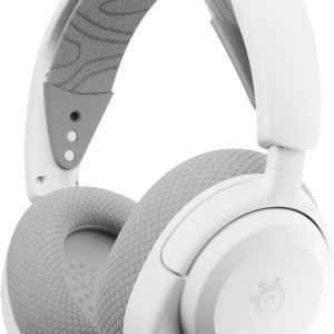SteelSeries Arctis Nova 3P Wireless Beyaz Gaming Kulaklık - Mobil Uygulama ile Kontrol - 40 Saat Pil Ömrü PS5, PS4, PC, Switch, Mobil Uyumlu