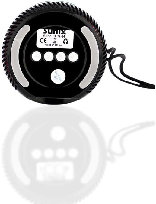 Sunix BTS34 Kablosuz Taşınabilir Hoparlör Siyah - Görsel 3