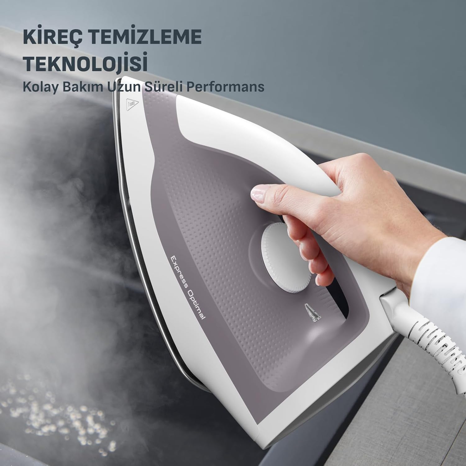 Tefal SV4111 Express Mini Kırışıklık Giderici 2200 Watt Buhar Kazanlı Ütü - 1830009011 - Görsel 4