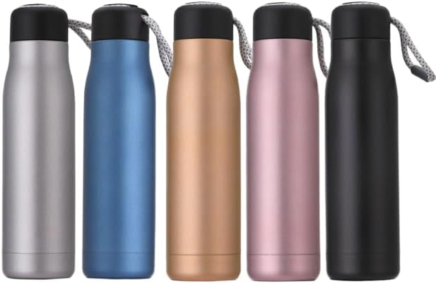 Trendix Çelik İçli Termos 550 Ml Gri Skm015 - Görsel 3