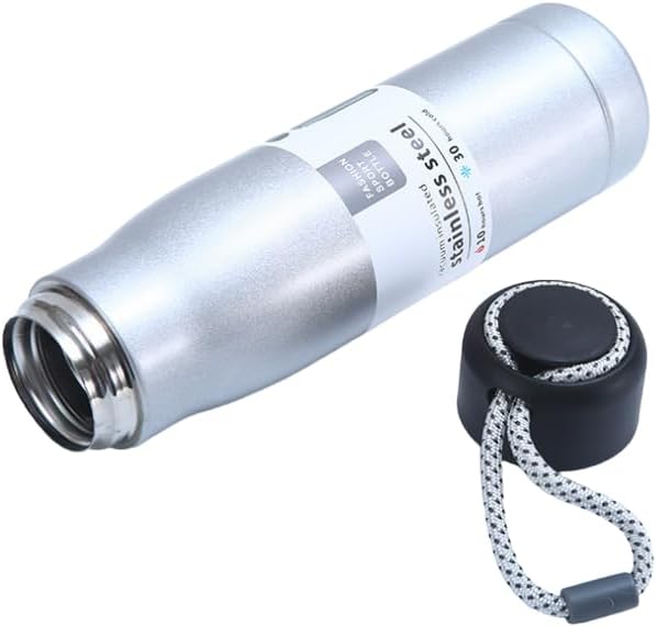 Trendix Çelik İçli Termos 550 Ml Siyah Skm015 - Görsel 2