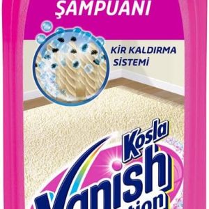 Vanish Kosla Zorlu Lekelere Özel Leke Çıkarıcı Şampuan Halı 850 ml
