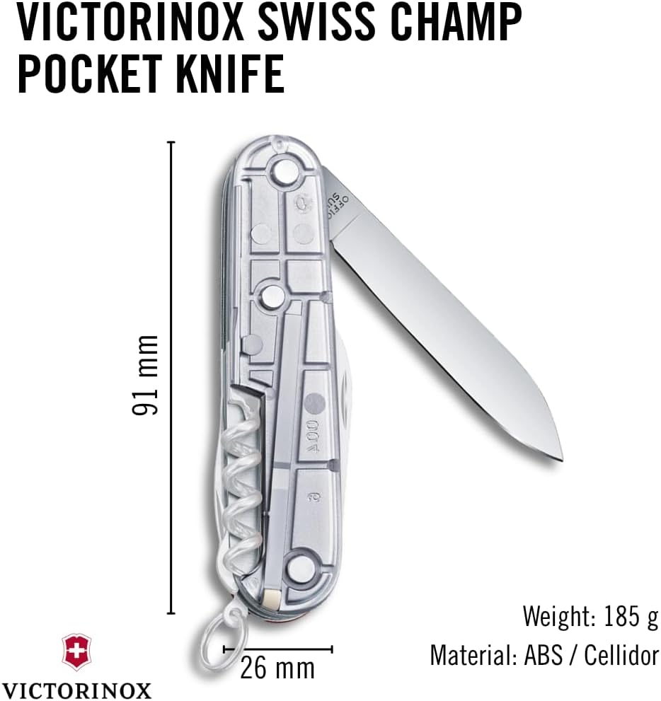 Victorinox 1.6794.T7 SwissChamp Çakı - Görsel 3