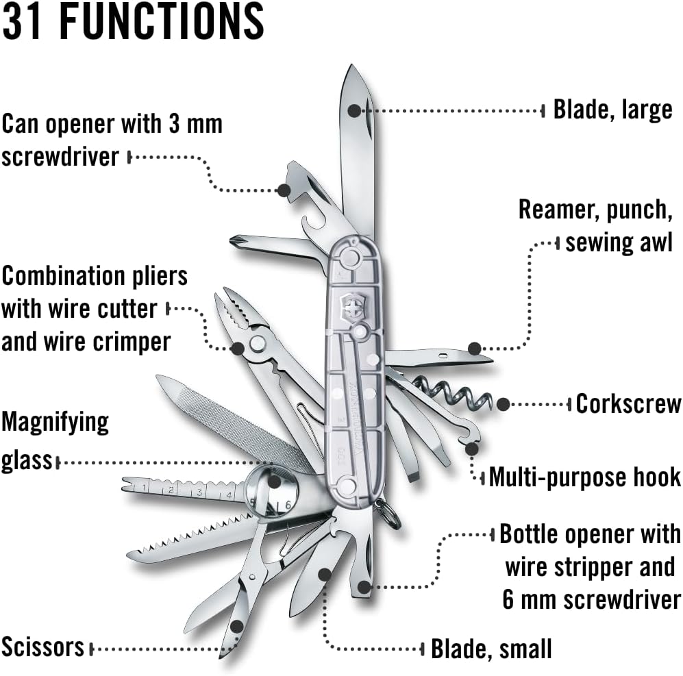 Victorinox 1.6794.T7 SwissChamp Çakı - Görsel 4