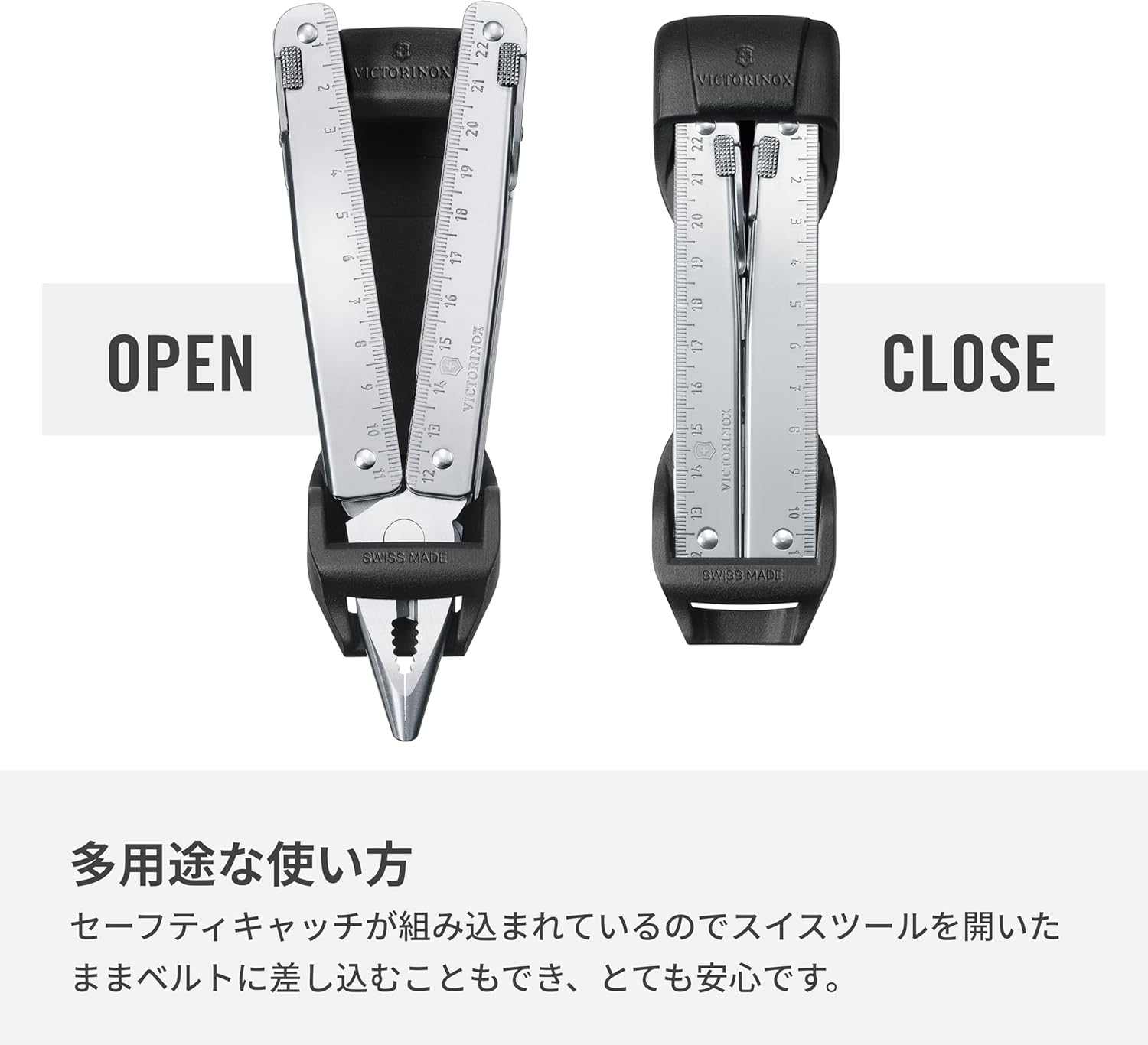 Victorinox 4.0829 SwissTool Bele Takma Aparatı - Görsel 4