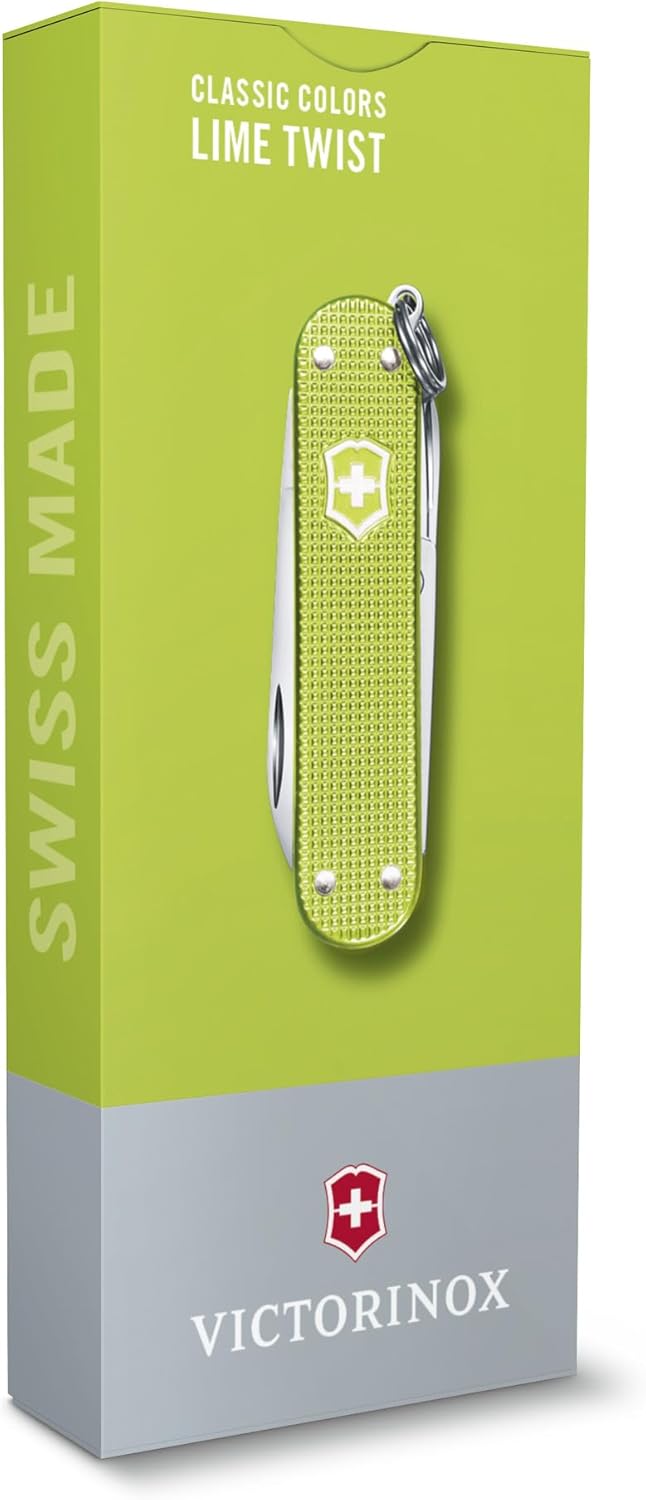 Victorinox Classic Alox Yeşil Çakı Lime Twist - Görsel 4