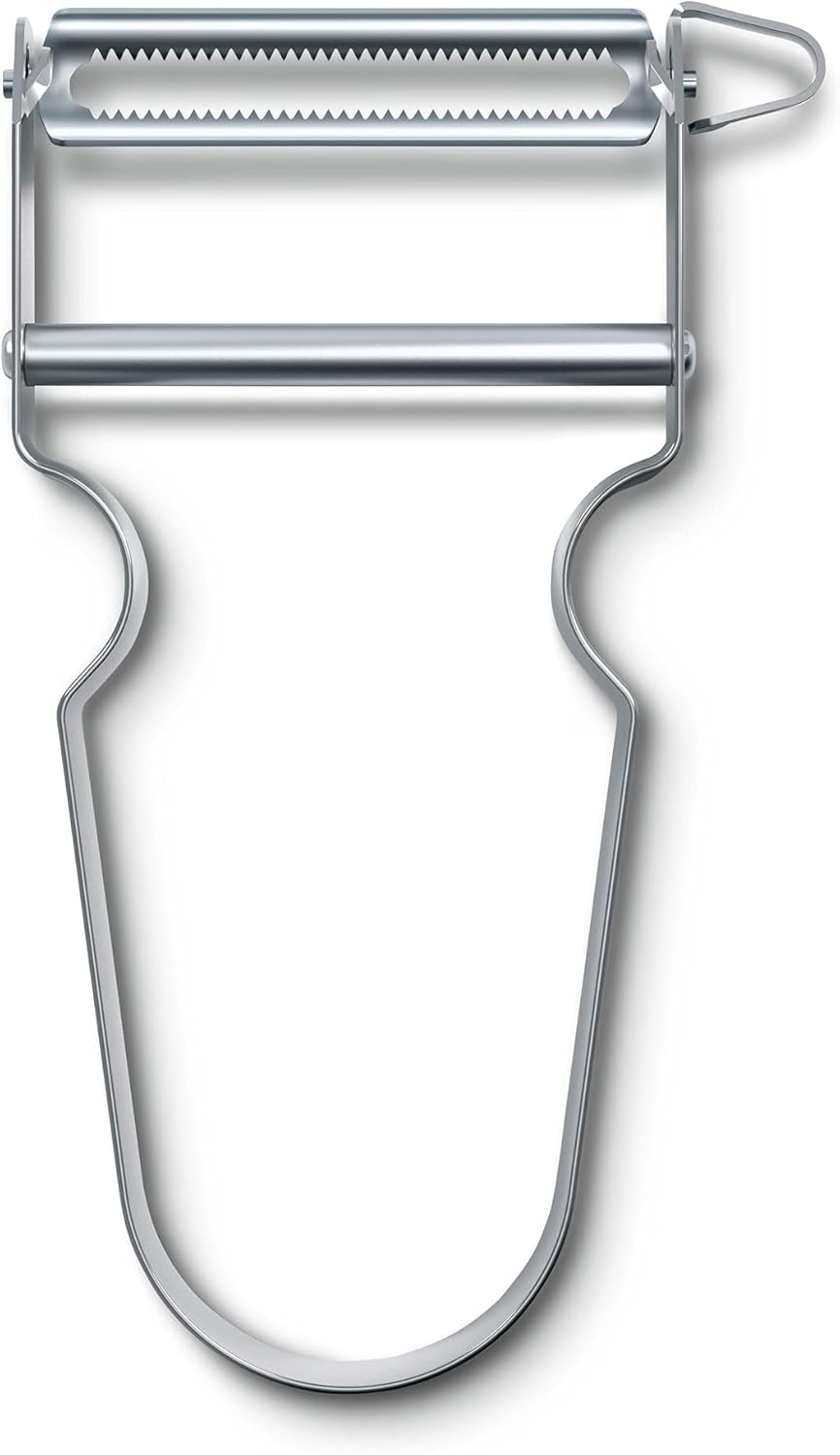 Victorinox STAR tasarruflu soyucu, ekstra keskin bıçak, tırtıklı kesim, çift bıçaklı, paslanmaz çelik