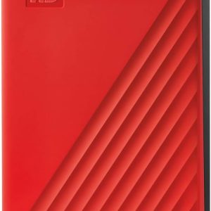 WD 4TB My Passport Taşınabilir Harici Hard Disk, Kırmızı, BPKJ0040BRD, WESN