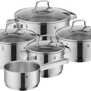 WMF Belmonte İndüksiyon Tabanlı 5 Parça Çelik Tencere Seti