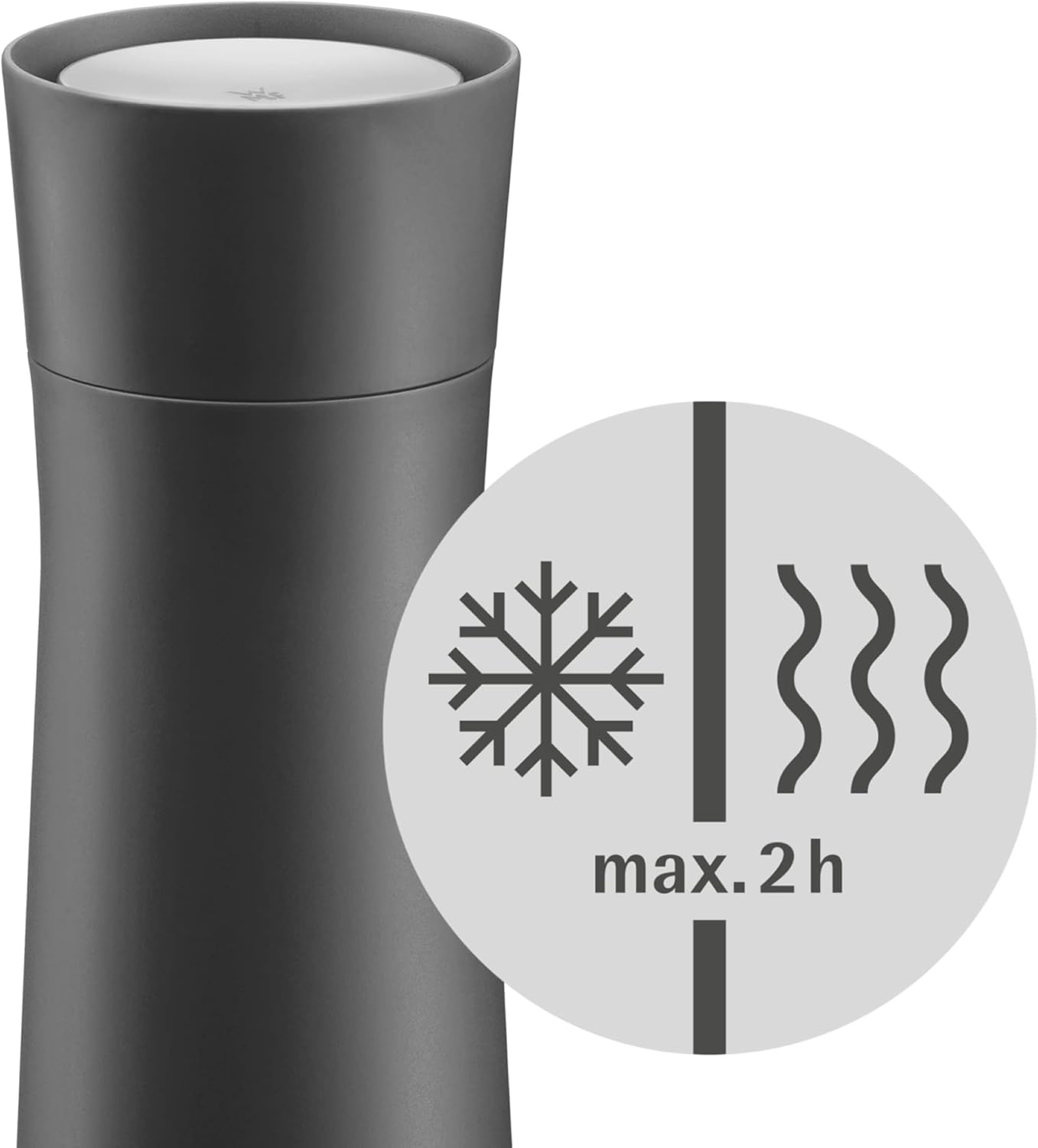 WMF KİŞİSEL TERMOS ANTRASİT 0,35ML - Görsel 3