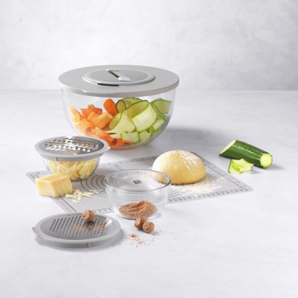 ZWILLING Fresh & Save Bowls Vakumlu Saklama Kabı Aksesuar Seti, S/M/L, 5 Parça - Görsel 2