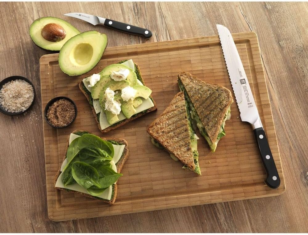 ZWILLING Pro Ekmek Bıçağı, 20 cm, Siyah, Dalgali Kenar - Görsel 2