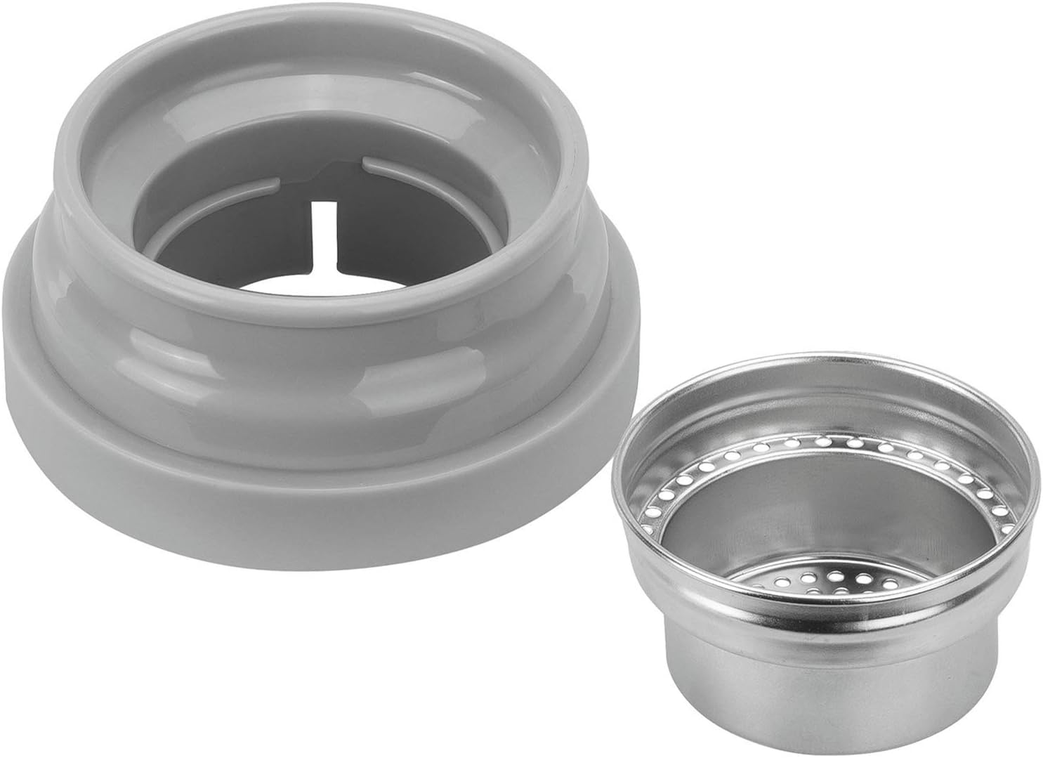 ZWILLING THERMOÇAY DEMLİKLİ MATARA, 420 ML | PASLANMAZ ÇELİK | BEYAZ-GRİ 4lü paket - Görsel 3