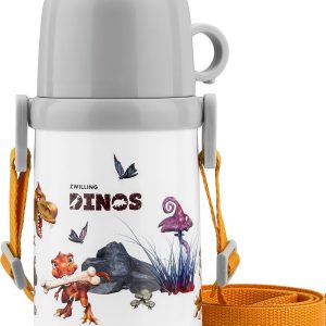 ZWILLING Thermo Isoleerfles Met Beker in Draagriem - 380 ml - Dino Marka ZWILLING